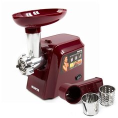 Мясорубка MARTA MT-2089, бордовый гранат