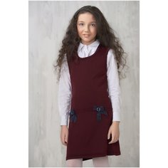 Сарафан VAY размер 158, бордовый