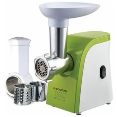 Мясорубка ENDEVER Sigma-44, белый/зеленый