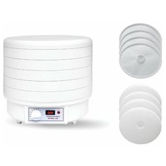 Сушилка ВолТера 500 Комфорт (с 4 сетчатыми и 4 поддонами для пастилы) белый