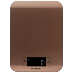 Кухонные весы Scarlett SC-KS57P49 бронзовый