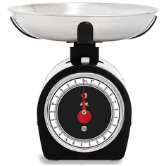 Весы кухонные ADE Shirley KM1900-3 black с чашей 0,8л механические