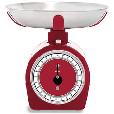 Весы кухонные ADE Shirley KM1900-2 red с чашей 0,8л механические