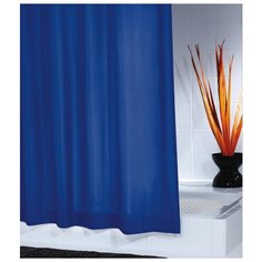 Штора для ванных комнат Madison синий 180*200 Ridder