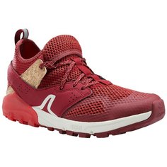 Кроссовки для скандинавской ходьбы женские NW 500 красные, размер: 42, цвет: Бордо/Бежево-Серый/Кирпично-Красный NEWFEEL Х Декатлон Decathlon