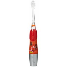 Звуковая зубная щетка Brush Baby KidzSonic (с 6 лет), red dog