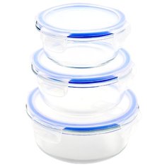 Eley Набор стеклянных контейнеров ELSTP002B, синий