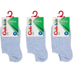 Носки Conte-kids комплект из 3 пар, размер 14, светло-голубой
