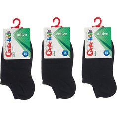 Носки Conte-kids комплект из 3 пар, размер 14, черный