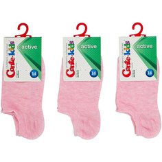 Носки Conte-kids комплект из 3 пар, размер 14, светло-розовый