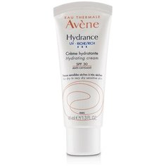 AVENE Hydrance Rich Hydrating Cream SPF 30 Увлажняющий крем для сухой кожи, 40 мл