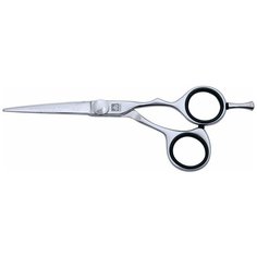 Прямые ножницы парикмахерские DEWAL Profi Step 2257/5,5 5.5", серебристый/черный