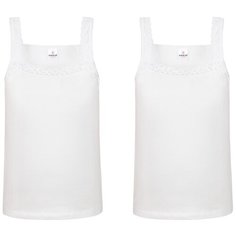 Майка BAYKAR 2 шт., размер 134/140, белый