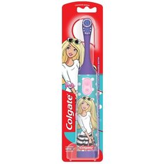 Вибрационная зубная щетка Colgate Barbie (CN07552A), фиолетовый