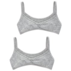 Бюстье BAYKAR 2 шт., размер 146/152, серый