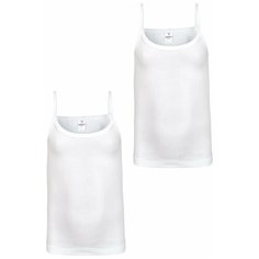 Майка BAYKAR 2 шт., размер 110/116, белый