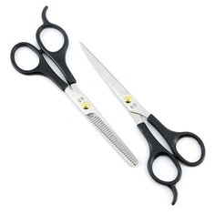 Набор филировочные ножницы DEWAL Easy Step B1-9 6.5", черный