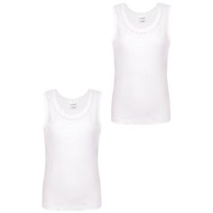 Майка BAYKAR 2 шт., размер 110/116, белый