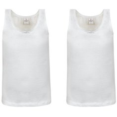 Майка BAYKAR 2 шт., размер 122/128, белый