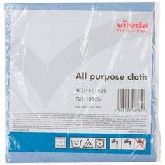 Салфетка Vileda Professional универсальная 10 шт, синий