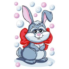 Картина по номерам "Зайчонок Бантик", 20x30 см Molly