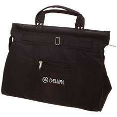 Сумка-саквояж для парикмахерских инструментов "Dewal", черная, 40x30x22 см