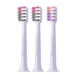 Насадки для зубной щетки DR.BEI Sonic Electric Toothbrush Head EB02BK060300 сиреневые, 3 шт