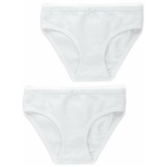 Трусики BAYKAR 2 шт., размер 110/116, белый