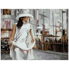 Картина по номерам "Незнакомка", 30x40 см Molly