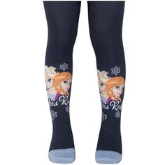 Колготки Conte-kids Disney Frozen, размер 92-98, 515 темно-синий