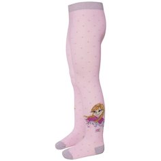 Колготки Conte-kids Disney Frozen, размер 92-98, 516 светло-розовый