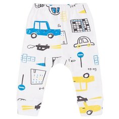 Брюки crockid К 4718 размер 68, дорожное движение на белом