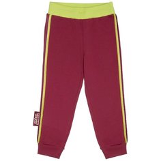 Брюки lucky child Ми-ми-мишки 70-11ПФ размер 22 (68-74), бордовый