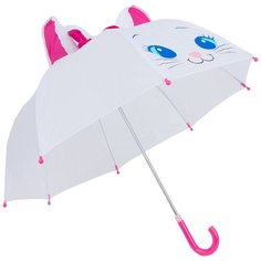 Зонт Mary Poppins белый/розовый