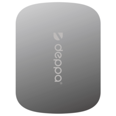 Пластина для магнитного держателя Deppa Mage Plate серебро