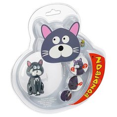 Фигурка кошки BONDIBON со светом и звуком, BONDIBON "Ребятам о Зверятах", (ВВ4740)