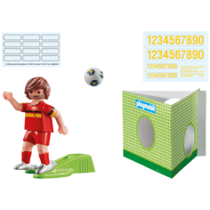 Конструктор Playmobil Sports and Action 70483 Футболист Бельгия