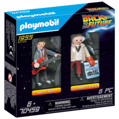 Конструктор Playmobil Back to the Future 70459 Марти Макфлай с доктором