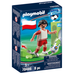 Конструктор Playmobil Sports and Action 70486 Футболист Польша