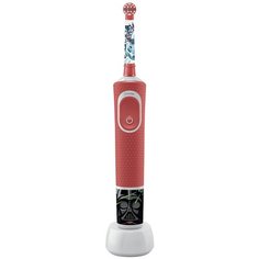 Электрическая зубная щетка Oral-B Vitality Kids Star Wars D100.413.2K, красный