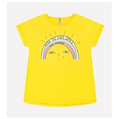 Футболка crockid, размер 98, желтый