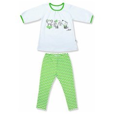 Пижама LEO размер 122, салатовый Лео