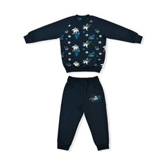 Комплект одежды LEO размер 86, темно-синий Лео