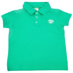 Поло ЁМАЁ, размер 116, изумруд
