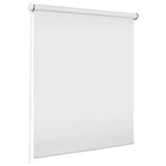 Рулонная штора Эскар миниролло Blackout (белый), 57х160 см