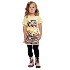 Футболка lucky child, размер 28 (98-104), желтый