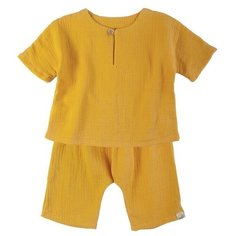 Комплект одежды Сонный Гномик размер 74, оранжевый