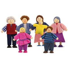 Набор кукол Melissa&Doug Кукольная семья, 2464