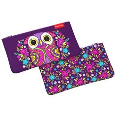 Пенал конверт ErichKrause 207x114мм Flower Owl