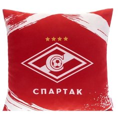 Подушка декоративная Хлопковый Край СПАРТАК СИЛА 40 х 40см красный/белый